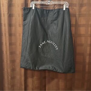 Jane August Black Dust Bag